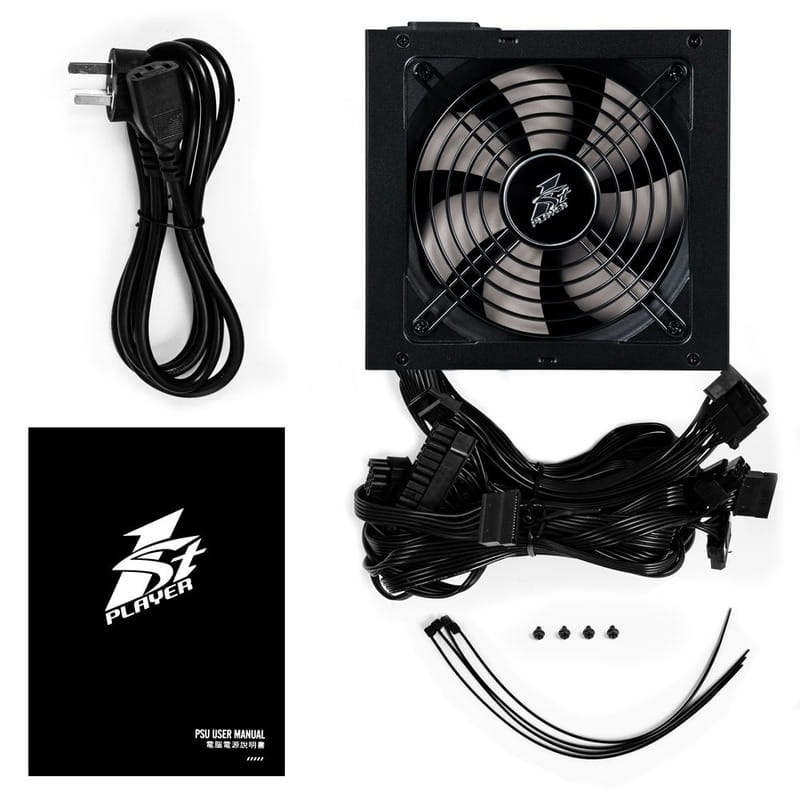 Блок живлення 1stPlayer PS-800AX 800W (DKPM-BRZ-800-BK-EU)
