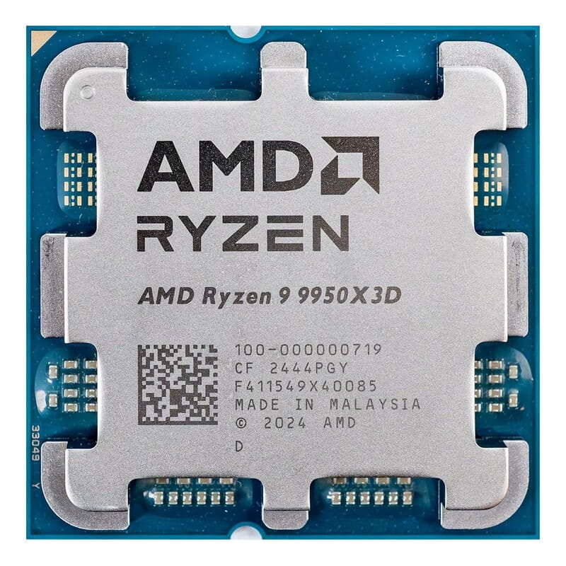 Процесор AMD Ryzen 9 9950X3D (4.3GHz 128MB 170W AM5) Tray (100-000000719)
