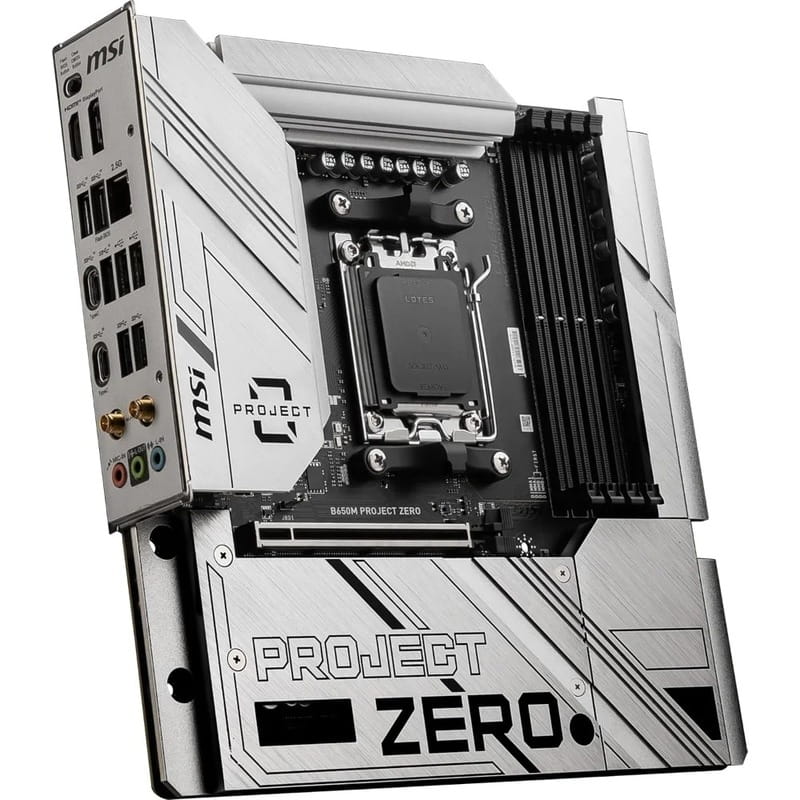 Материнська плата MSI B650M Project Zero Socket AM5