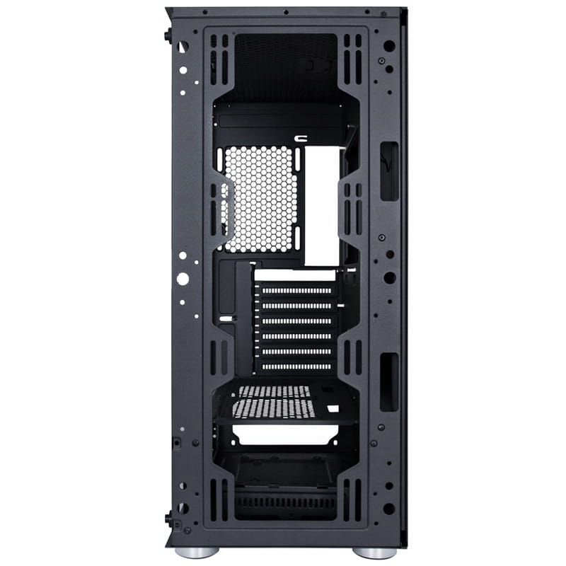Корпус 1stPlayer X5-BK-4F1 Black без БЖ