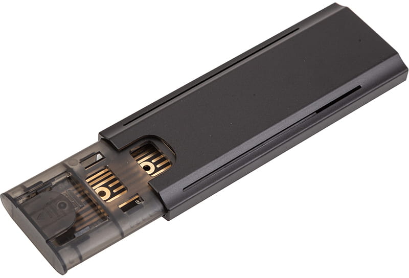Зовнішня кишеня PowerPlant для SSD M.2 PCIe NGFF/NVMe USB3.2, 20Gbps (HC380527)