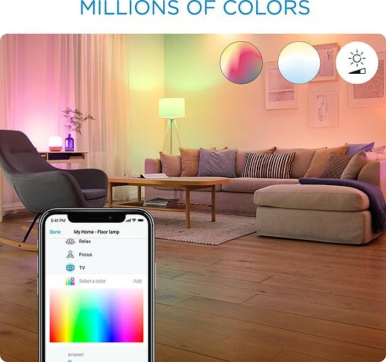 Светодиодная лента умная WiZ LED 2700-6500K 1600Лм RGB Wi-Fi 2 м, White (929002524801)