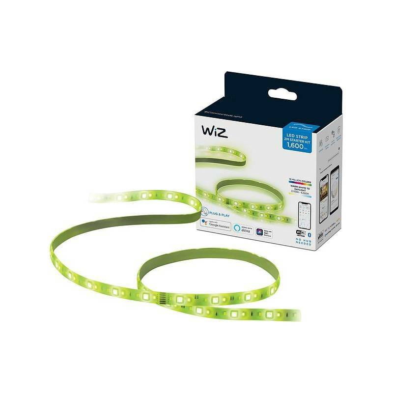Светодиодная лента умная WiZ LED 2700-6500K 1600Лм RGB Wi-Fi 2 м, White (929002524801)