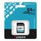 Фото - Карта пам`ятi SDXC  64GB UHS-I/U3 Class 10 Kingston Canvas Go! Plus R200/W200MB/s (SDG4/64GB) | click.ua