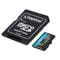 Фото - Карта пам`яті MicroSDXC   256GB UHS-I/U3 Class 10 Kingston Canvas Go! Plus R200/W160MB/s + SD-адаптер (SDCG4/256GB) | click.ua
