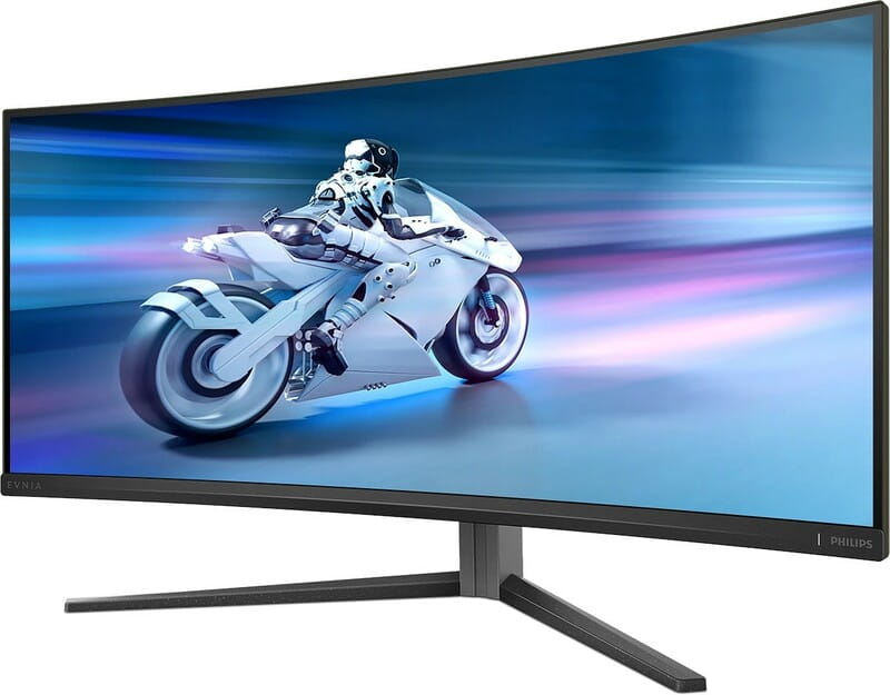 Монитор Philips 34" Evnia 34M2C6500/00 OLED Curved Black/Grey 175Hz