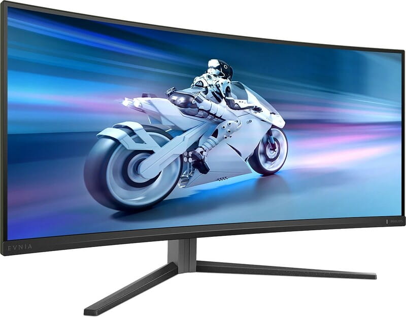 Монитор Philips 34" Evnia 34M2C6500/00 OLED Curved Black/Grey 175Hz