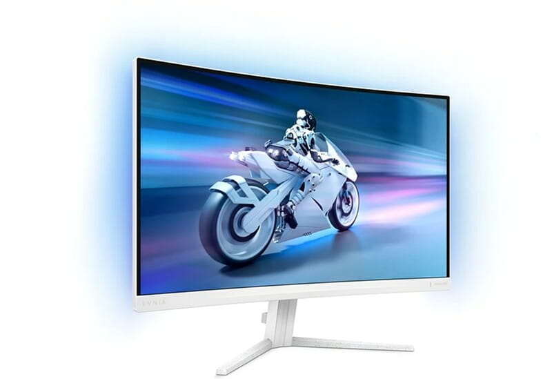Монитор Philips 27" Evnia 27M2C5501/00 VA Curved White 180Hz