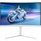 Фото - Монитор Philips 27" Evnia 27M2C5501/00 VA Curved White 180Hz | click.ua