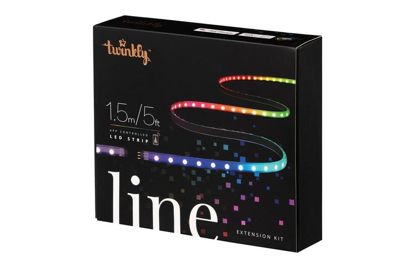 Светодиодная лента Twinkly TWL100STW-BEU Smart LED Gen II 1.5 м, Black (TWL100ADP-B)
