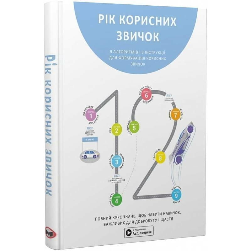 Год полезных привычек. Полный курс знаний, чтобы приобрести привычки, важные для благополучия и счастья. Сборник саммари + Аудиокнига