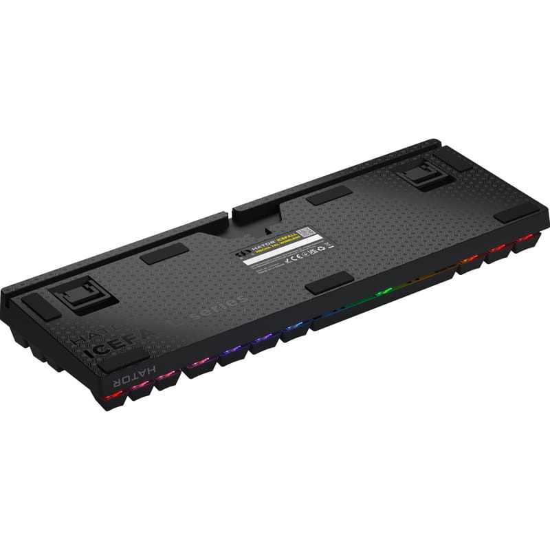 Клавіатура Hator Icefall Mecha TKL Wireless Rainbow Black (HTK287UA)