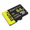 Фото - Карта пам`ятi MicroSDXC  64GB UHS-I/U3 Class 10 Team Pro+ R160/W55MB/s + SD-адаптер (TPPMSDX64GIA2V3003) | click.ua