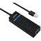 Фото - Концентратор USB3.0 Nomi UH401 Black 3хUSB3.0 | click.ua