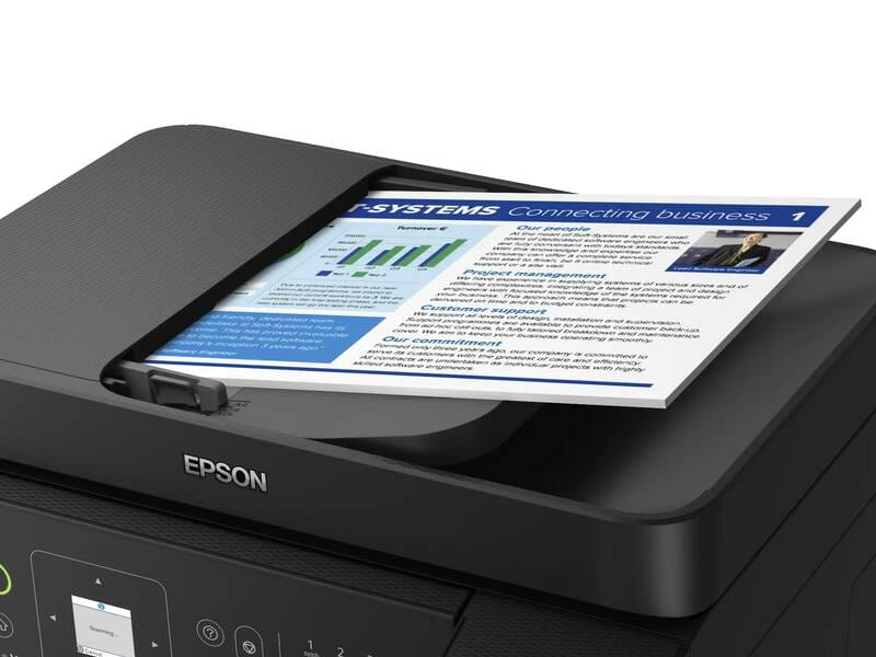 Багатофункціональний пристрій А4 Epson EcoTank L5590 Wi-Fi (C11CK57404)