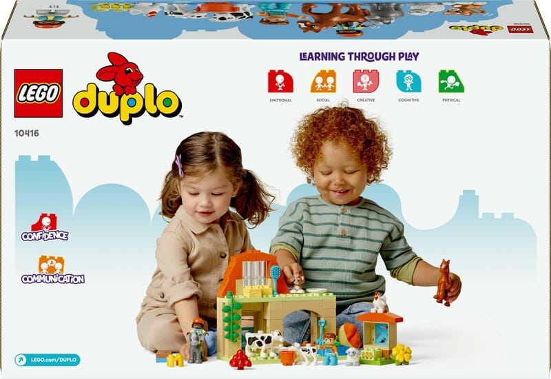 Конструктор LEGO Duplo Town Уход за животными на ферме (10416)