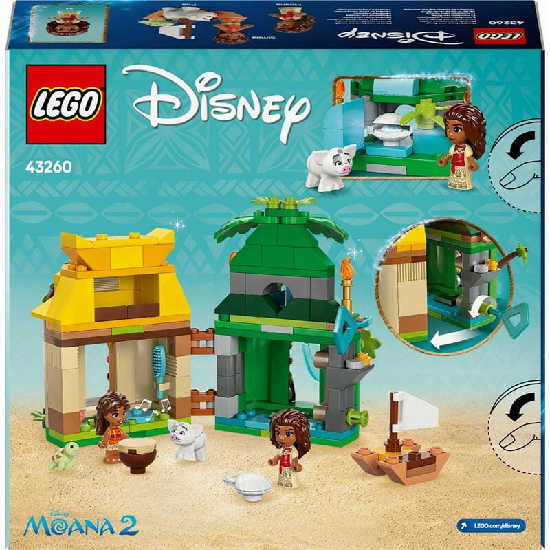 Конструктор LEGO Disney Острівні розваги Ваяни (43260)