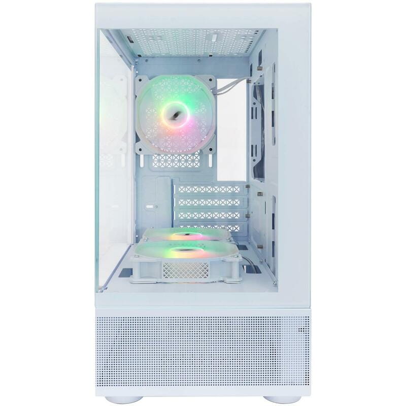 Корпус 1stPlayer Mi2-A-WH-2F7R-W-1F7-W White без БП