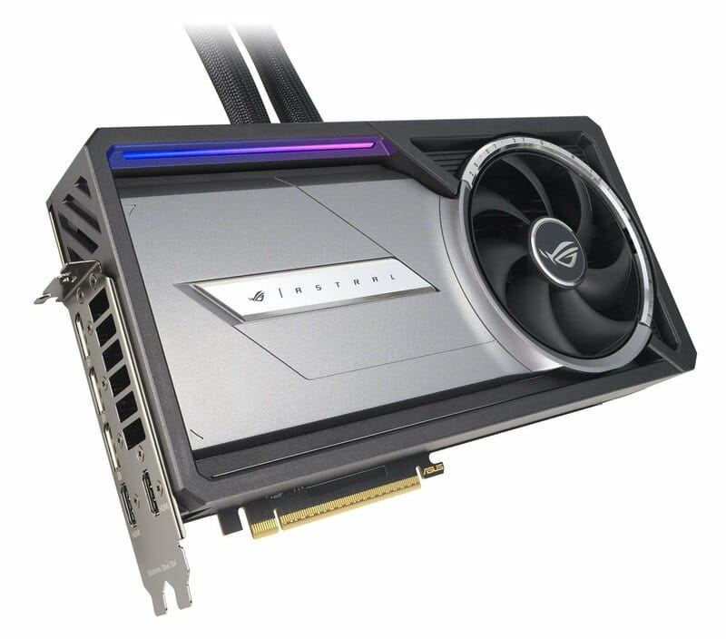 Відеокарта GF RTX 5090 32GB GDDR7 ROG Astral LC Gaming OC Asus (ROG-ASTRAL-LC-RTX5090-O32G-GAMING)