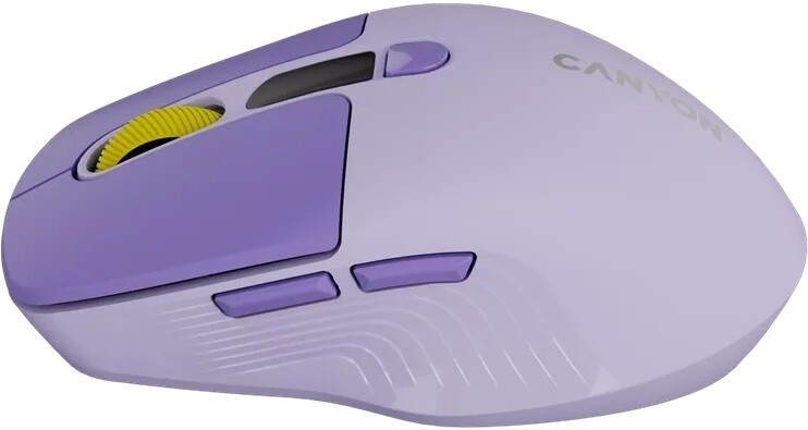 Мышь беспроводная Canyon MW-26 LCD Silent Dual Mode Violet (CNS-CMSW26V)