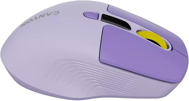 Мышь беспроводная Canyon MW-26 LCD Silent Dual Mode Violet (CNS-CMSW26V)