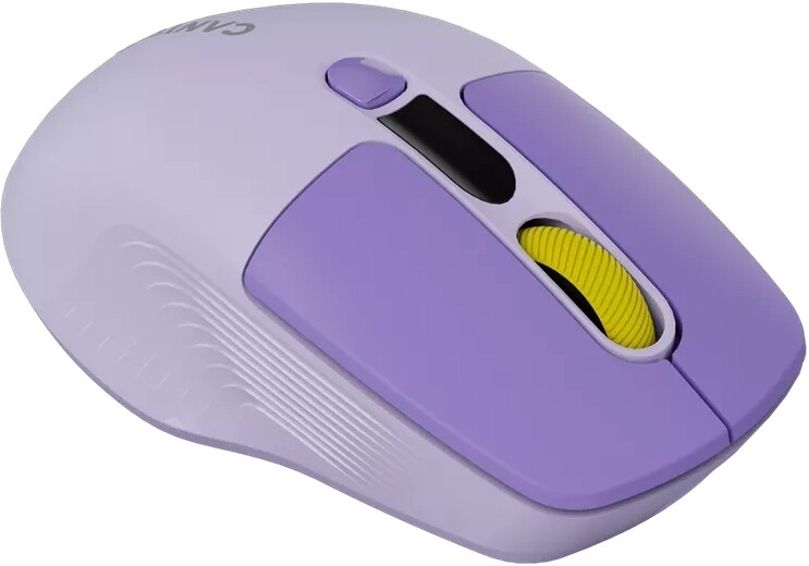 Мышь беспроводная Canyon MW-26 LCD Silent Dual Mode Violet (CNS-CMSW26V)