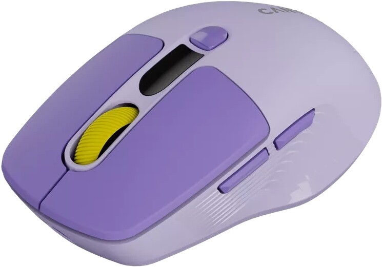 Мышь беспроводная Canyon MW-26 LCD Silent Dual Mode Violet (CNS-CMSW26V)