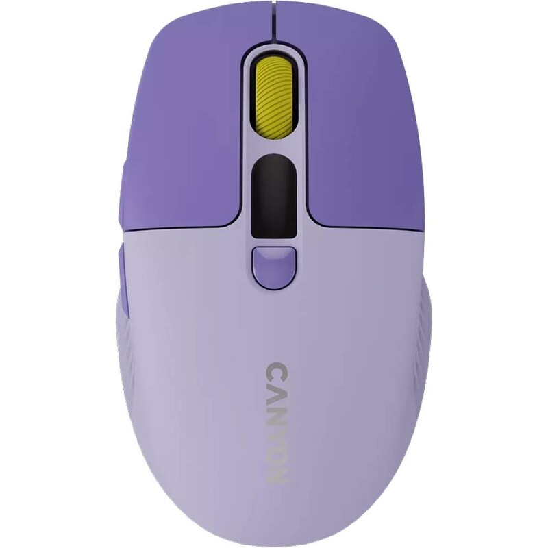 Мышь беспроводная Canyon MW-26 LCD Silent Dual Mode Violet (CNS-CMSW26V)