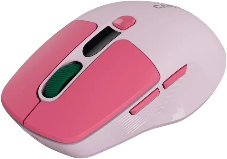 Мышь беспроводная Canyon MW-26 LCD Silent Dual Mode Pink (CNS-CMSW26P)