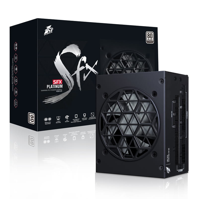 Блок питания 1stPlayer PS-650SFX 650W (SFX-GLD-650-BK-EU)