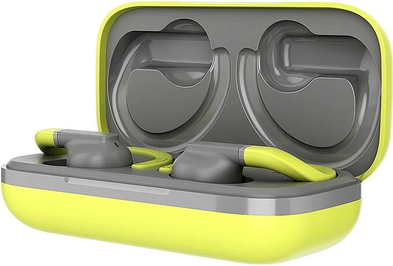 Bluetooth-гарнітура Canyon TWS-11 Headset On Run Sport Yellow-Grey (CNS-TWS11GR)