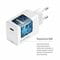 Фото - Сетевое зарядное устройство ColorWay GaN Mini 45W PD Port PPS USB-C White (CW-CHS057PD-WT) | click.ua