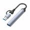 Фото - USB-хаб СolorWay USB Type-A/USB Type-C 4-в-1 (CW-HUB06) | click.ua