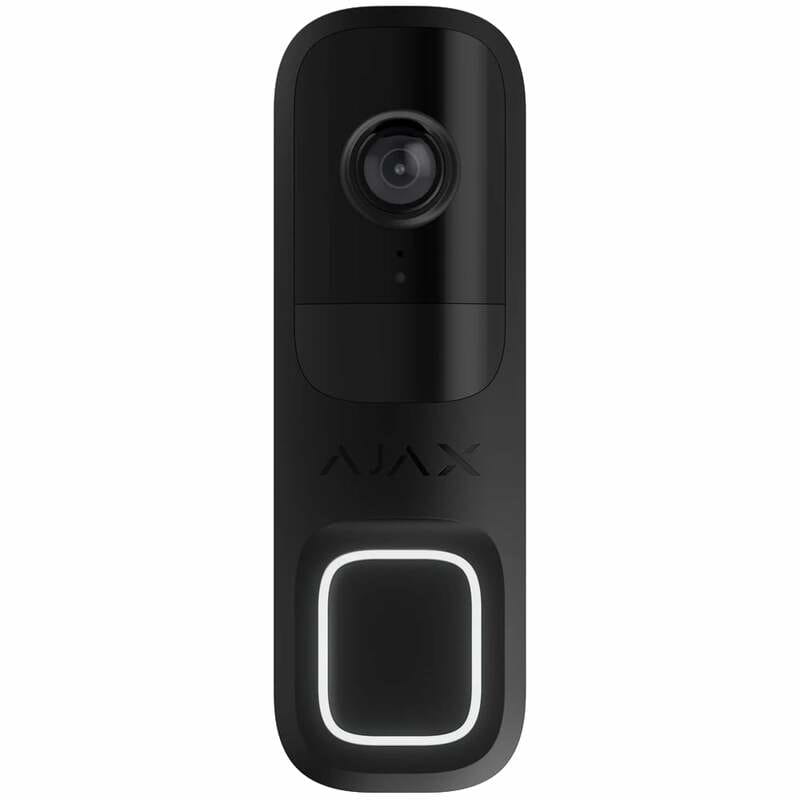 Відеодзвінок Ajax Doorbell Black RAL 9005