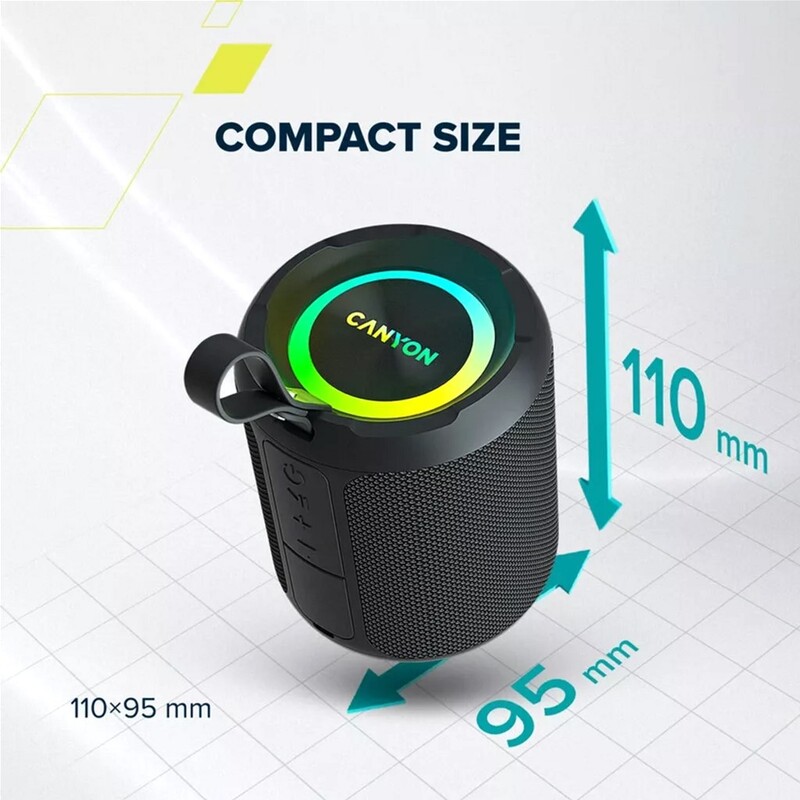 Акустическая система Canyon OnMove 11 Black (CNE-CBTSP11)