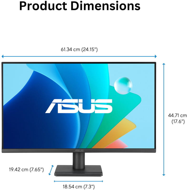 Монитор Asus 27" VA279HG (90LM04J1-B02371) IPS Black 120Hz