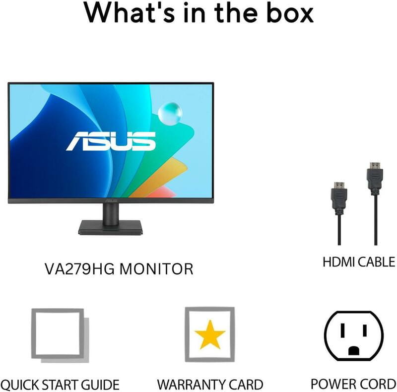 Монитор Asus 27" VA279HG (90LM04J1-B02371) IPS Black 120Hz