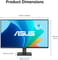 Фото - Монитор Asus 27" VA279HG (90LM04J1-B02371) IPS Black 120Hz | click.ua