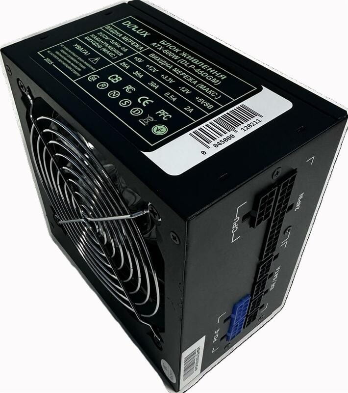 Блок питания Delux DLP-45DGM 600W