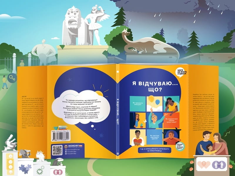 Я чувствую... Что? Книга-гид по эмоциональному интеллекту в инфографике