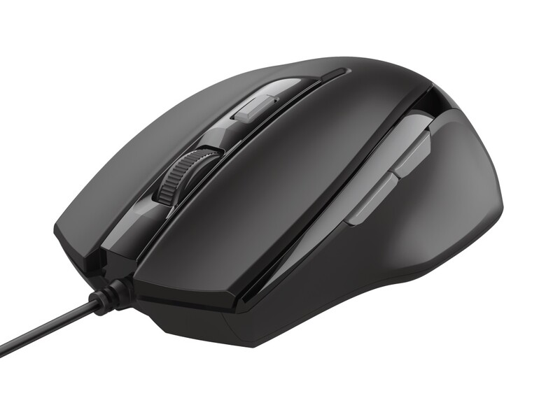 Миша Trust Voca Black (23650)