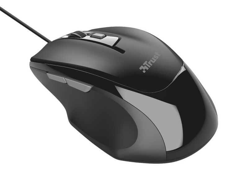 Миша Trust Voca Black (23650)