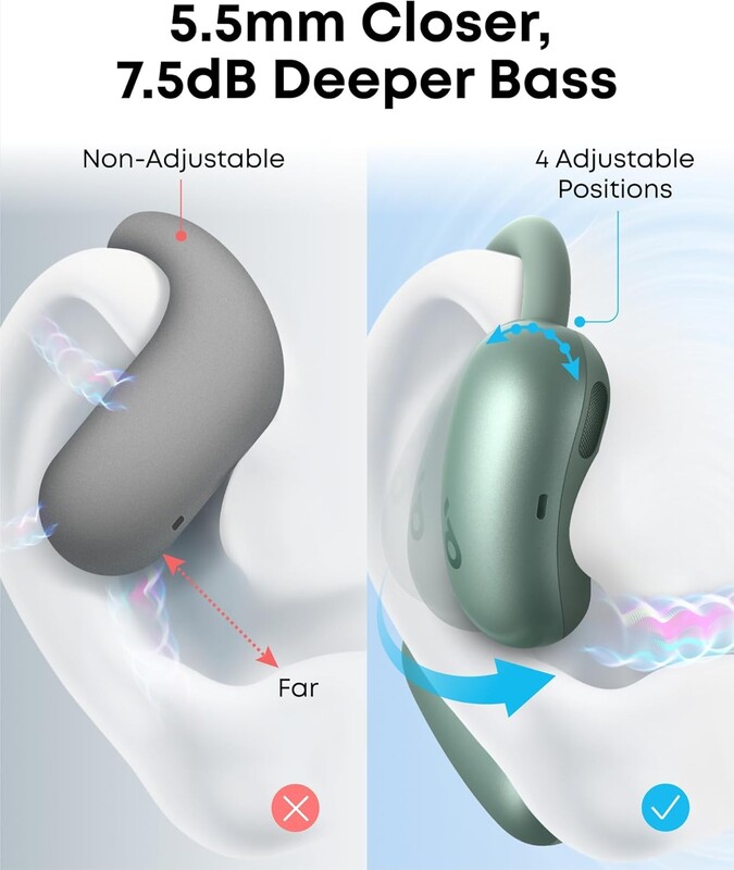 Bluetooth-гарнитура Anker SoundCore AeroFit 2 Green (A3874G61)