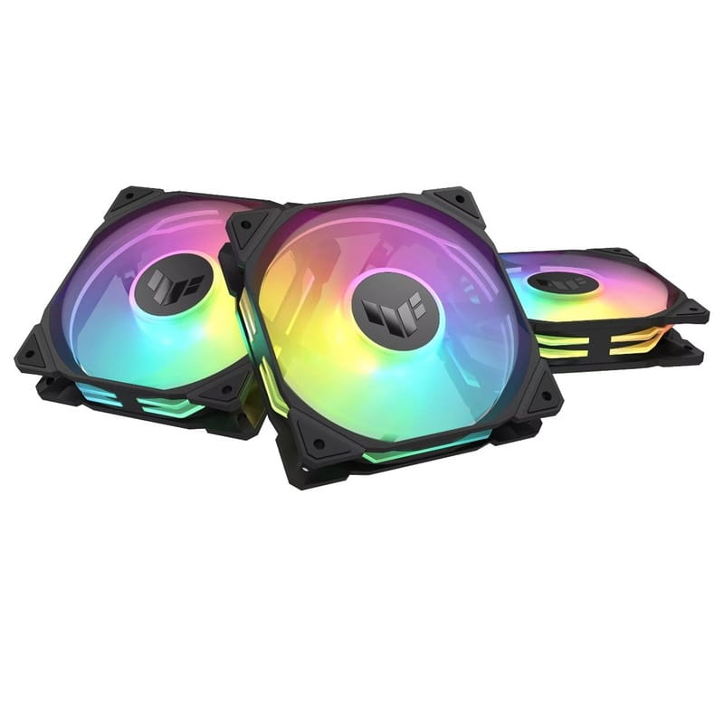 Вентилятор Asus TUF Gaming TR120 ARGB Triple Pack Black (90DA0090-B09020)