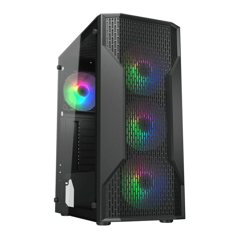 Корпус Cougar MX110 RGB Black без БП