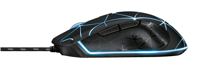 Миша Trust GXT 133 Locx Illuminated Gaming Black (22988)