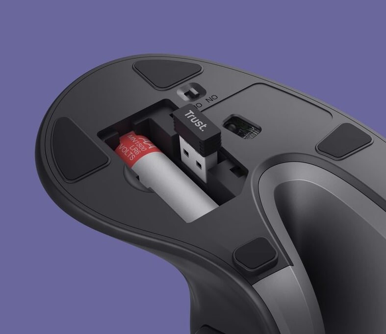 Миша бездротова Trust Verro Ergonomic Black (23507)