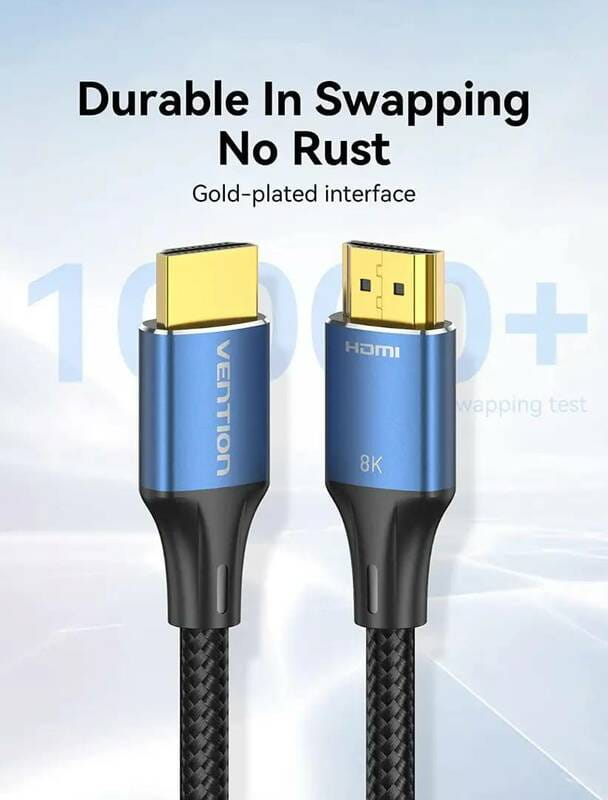 Кабель Vention HDMI - HDMI V 2.1 (M/M), 3 м, Black (ALGLI)