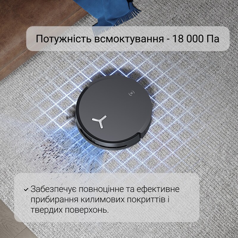 Робот-пылесос Ecovacs Deebot X8 Pro Omni (DEX56) Black