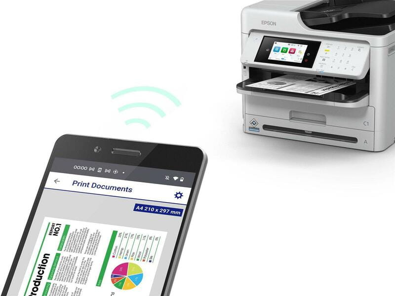 МФУ А4 Epson WorkForce Pro WF-M5899DWF с Wi-Fi (C11CK76402)